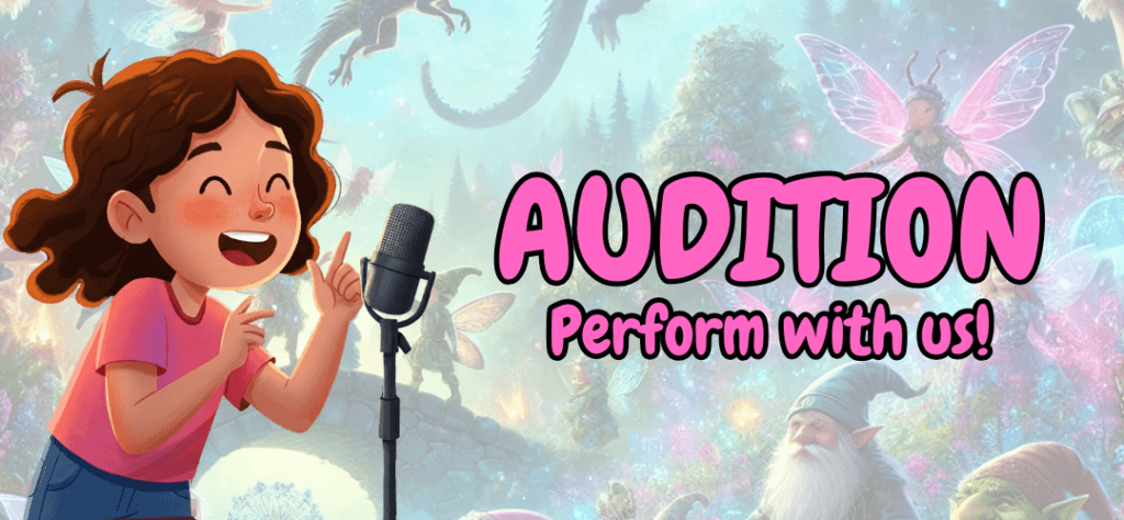 Send us your voice acting audition today!