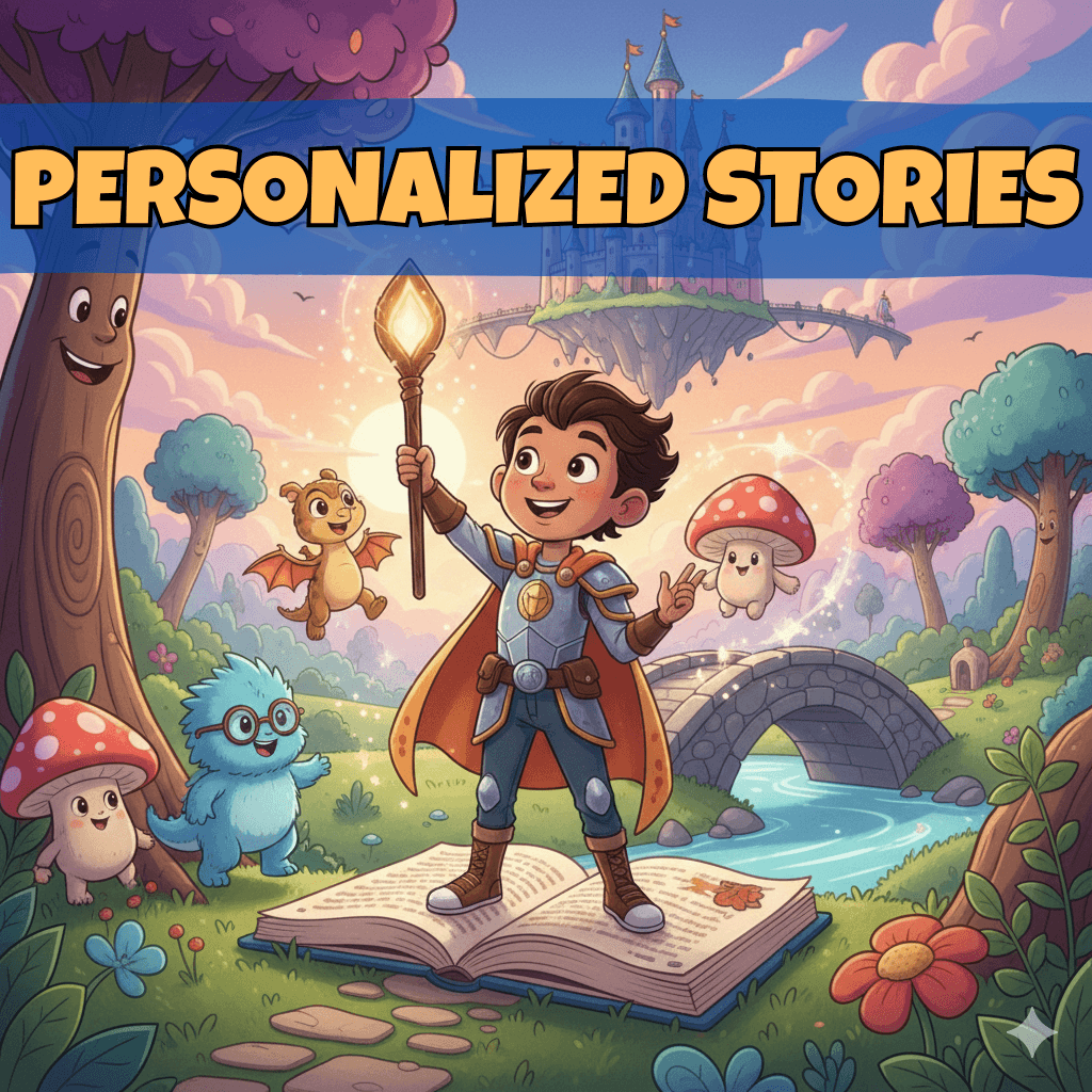 A magical gift for children of all ages - a BKFK perosnalized story