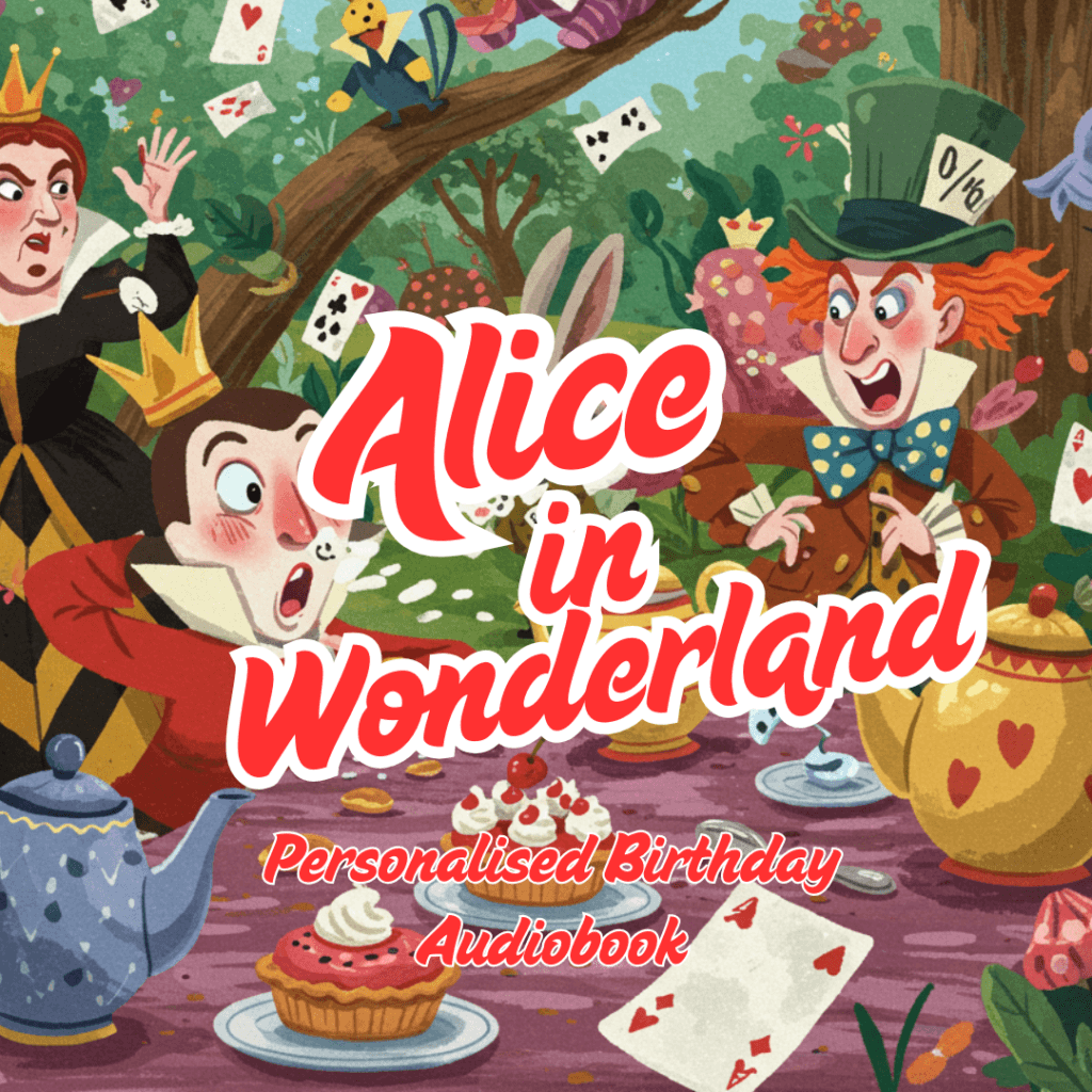 Alice in Wonderland personalized audio book