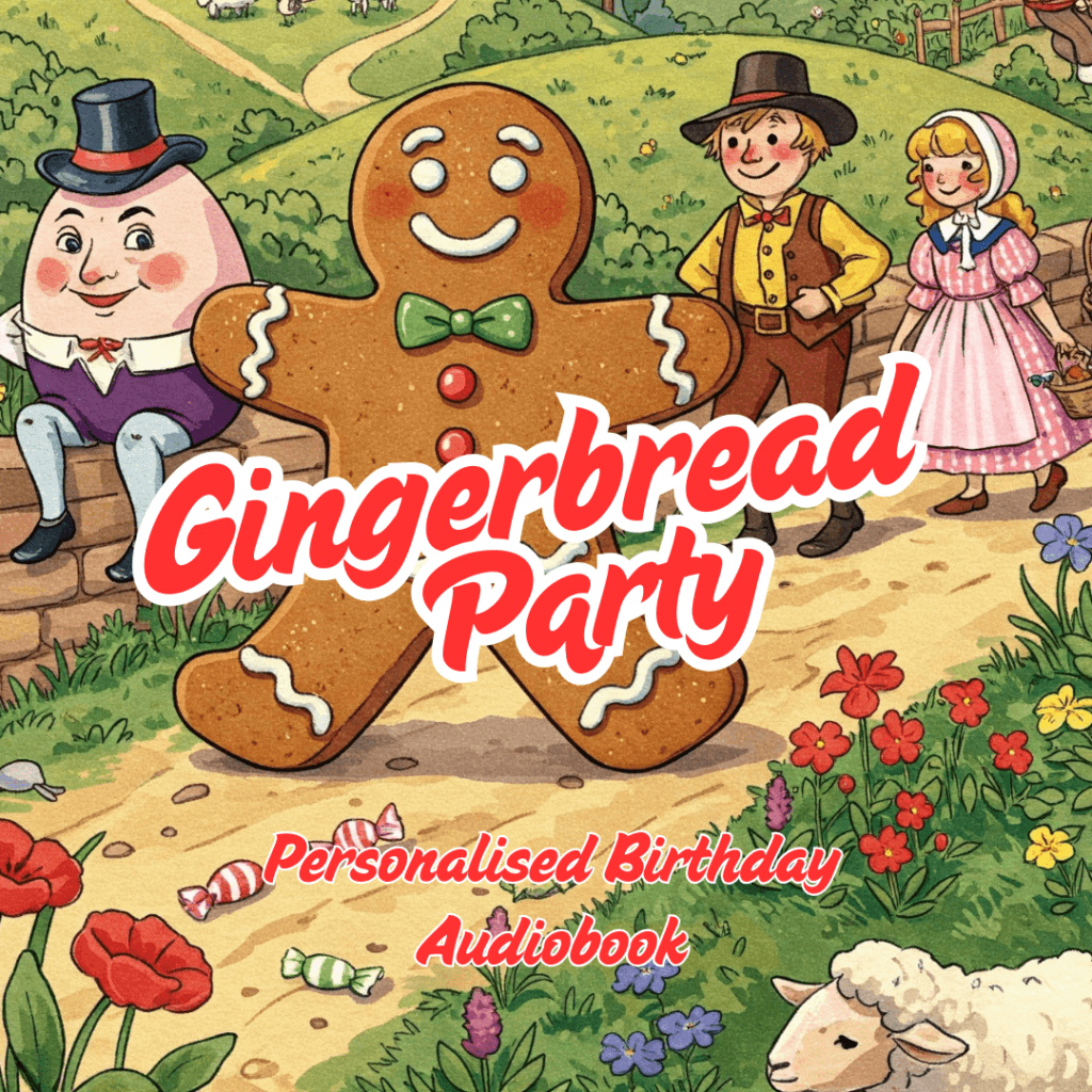 Gingerbread Party personalized story