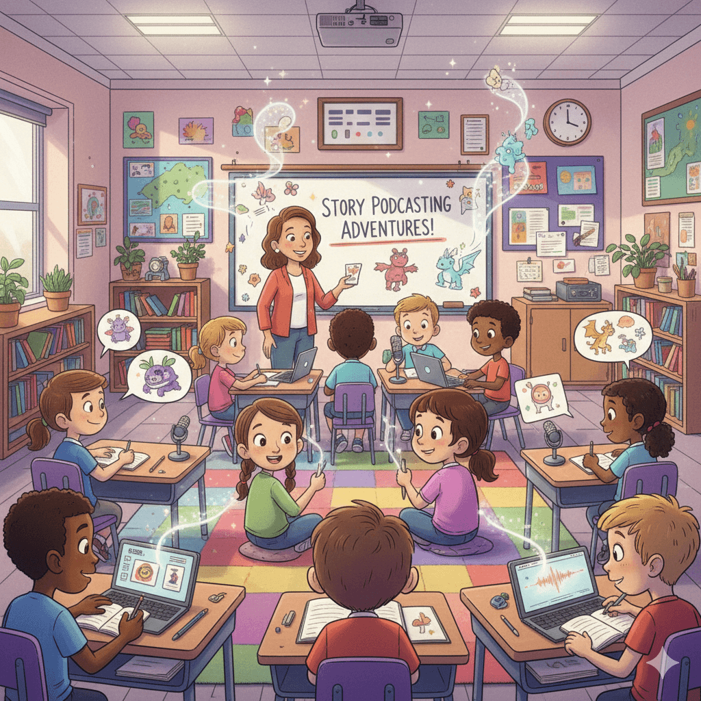 The School Storytellers Program is an interactive, learning and creative program that encourages kids to work as a team, build confidence, and have their voices heard