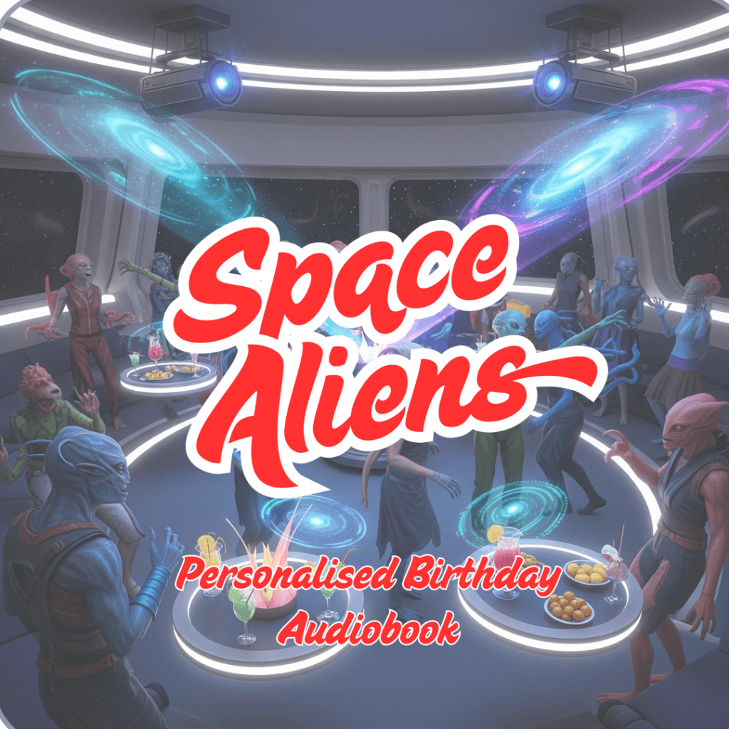 Space Aliens personalized audio book
