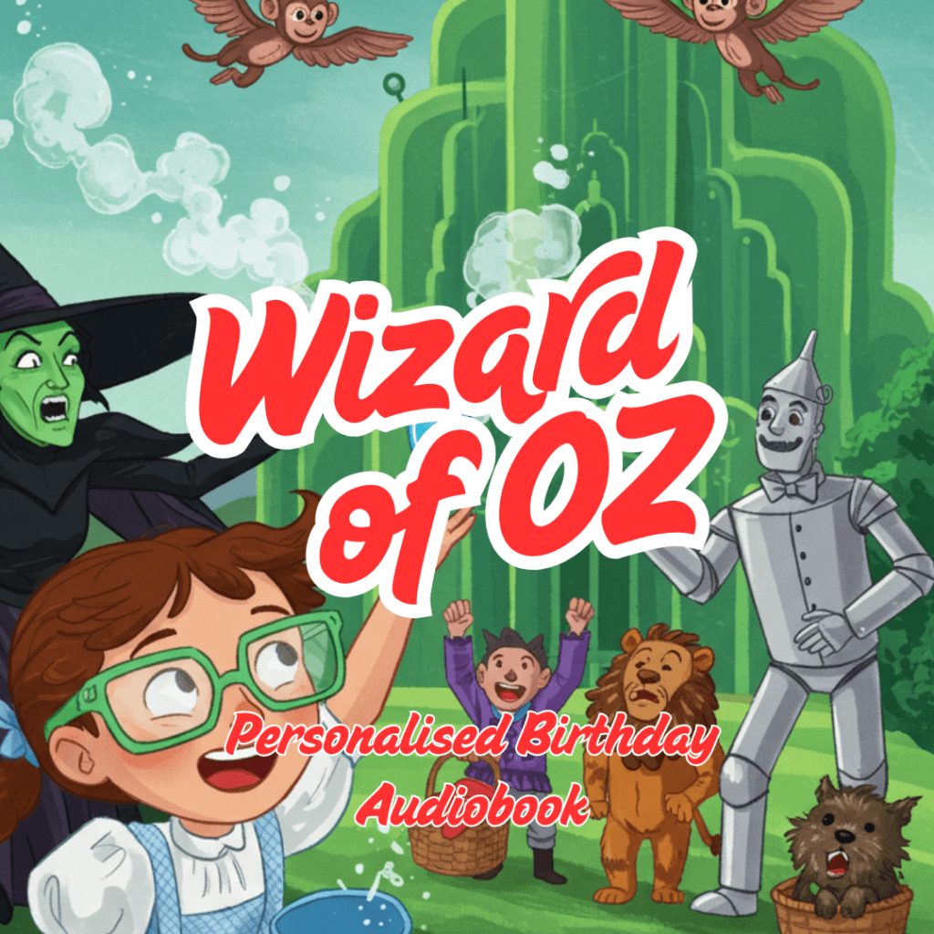 Wizard of OZ personalized audio book