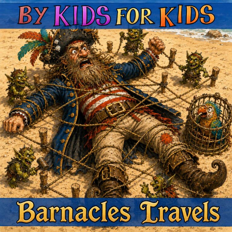 Barnacle’s Travels: The Big and Small of the Silver Sea 🏴☠️🌊🧚♀️
